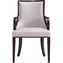 strato gray dining chair   