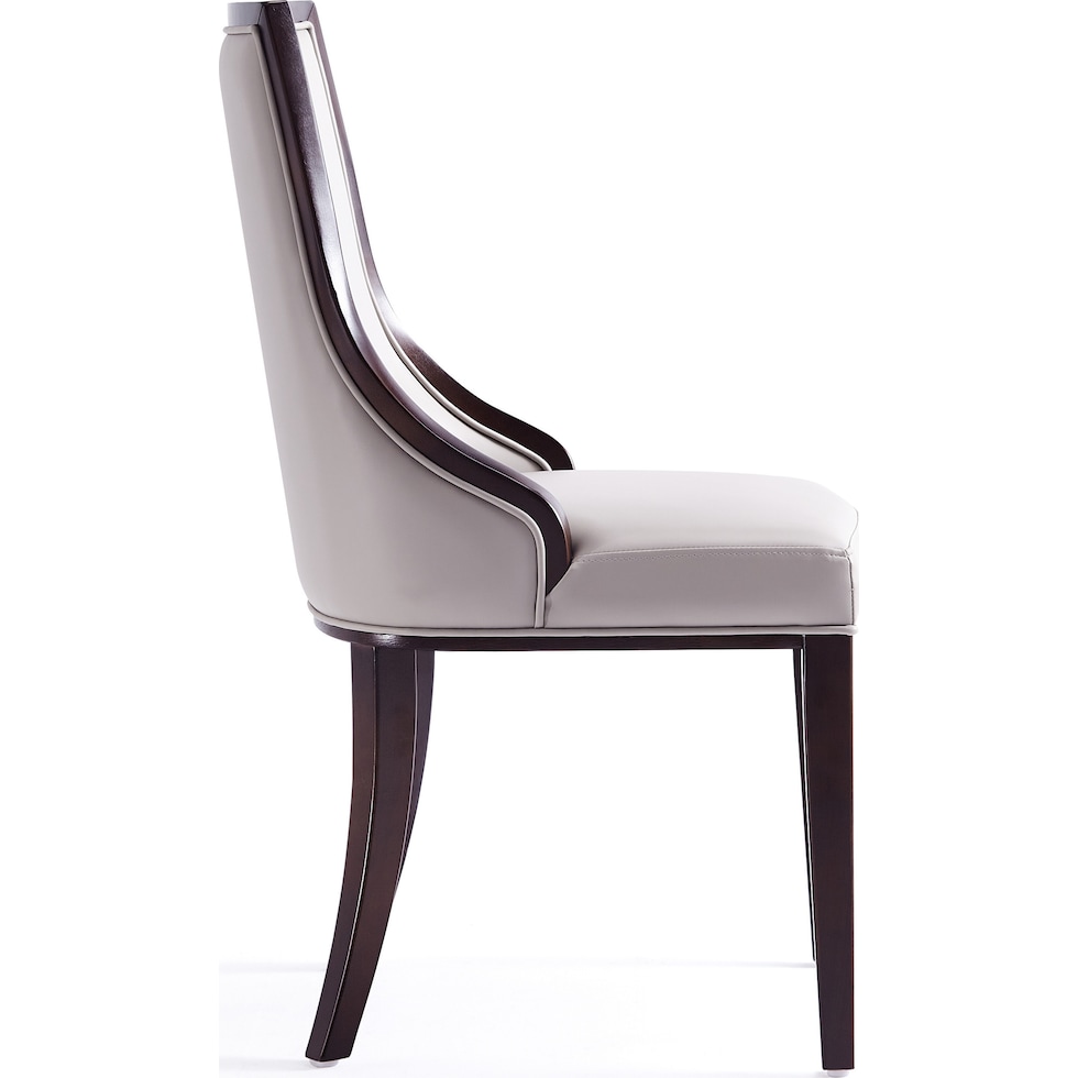 strato gray dining chair   