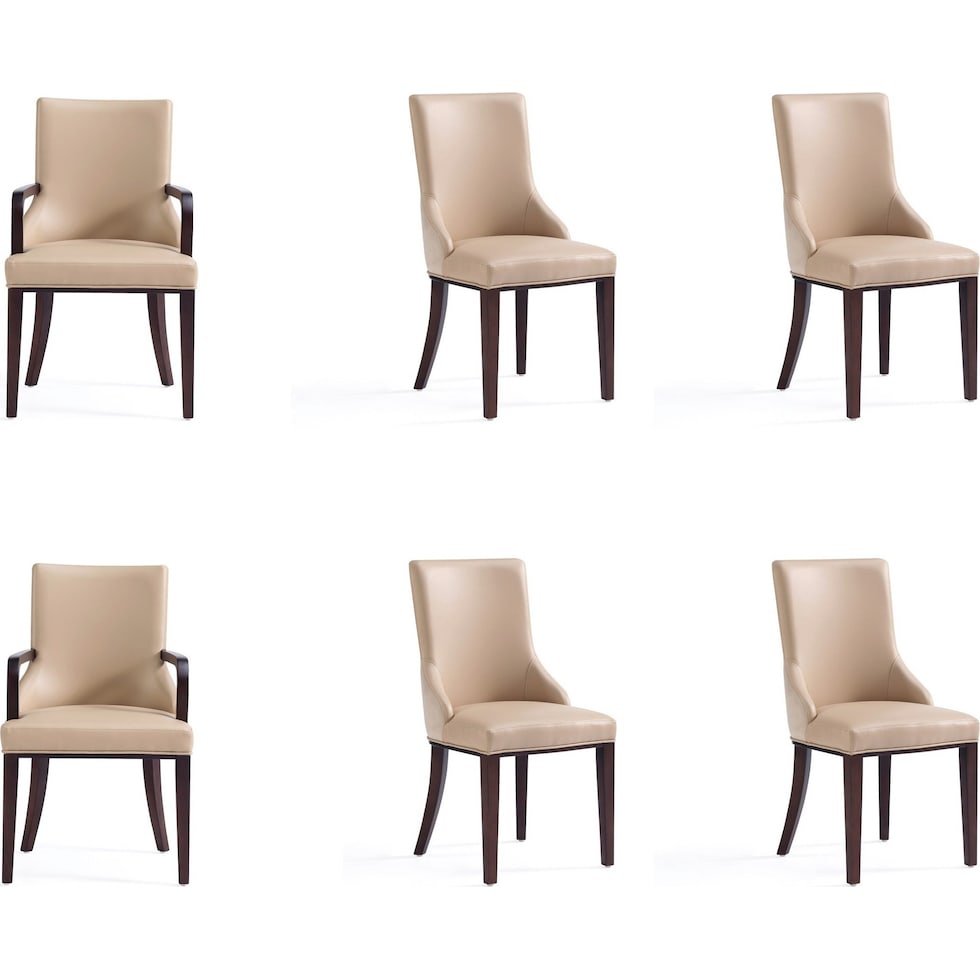 strato light brown arm chair   