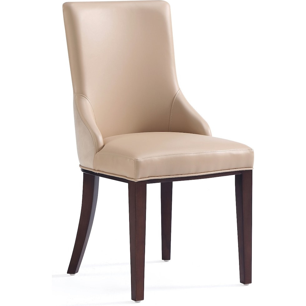 strato light brown arm chair   