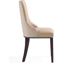 strato light brown arm chair   