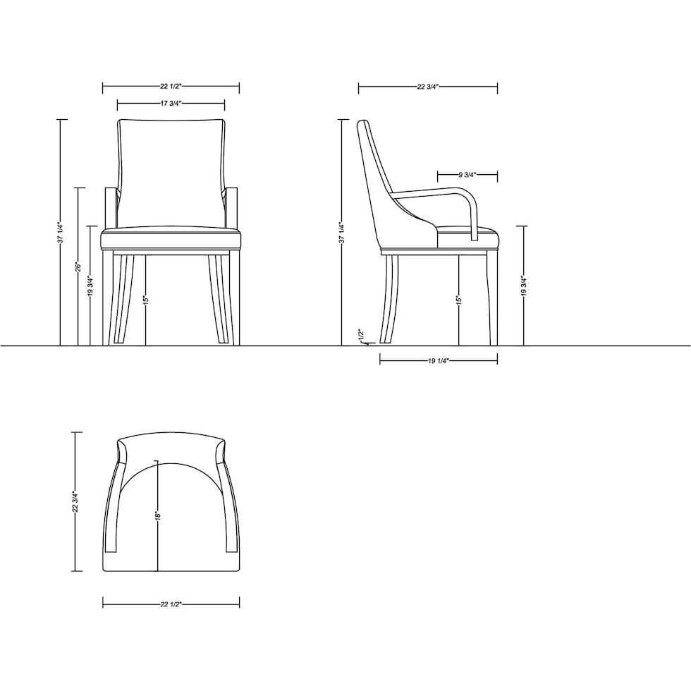 strato light brown arm chair   
