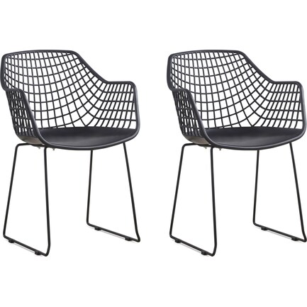 Summer Outdoor Set of 2 Chairs
