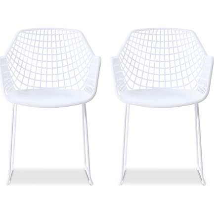 Summer Set of 2 Outdoor Chairs