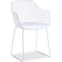 summer white outdoor chair set   