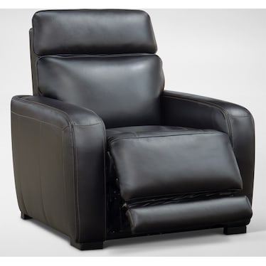 Summit Triple-Power Recliner with Immersive Sound - Black
