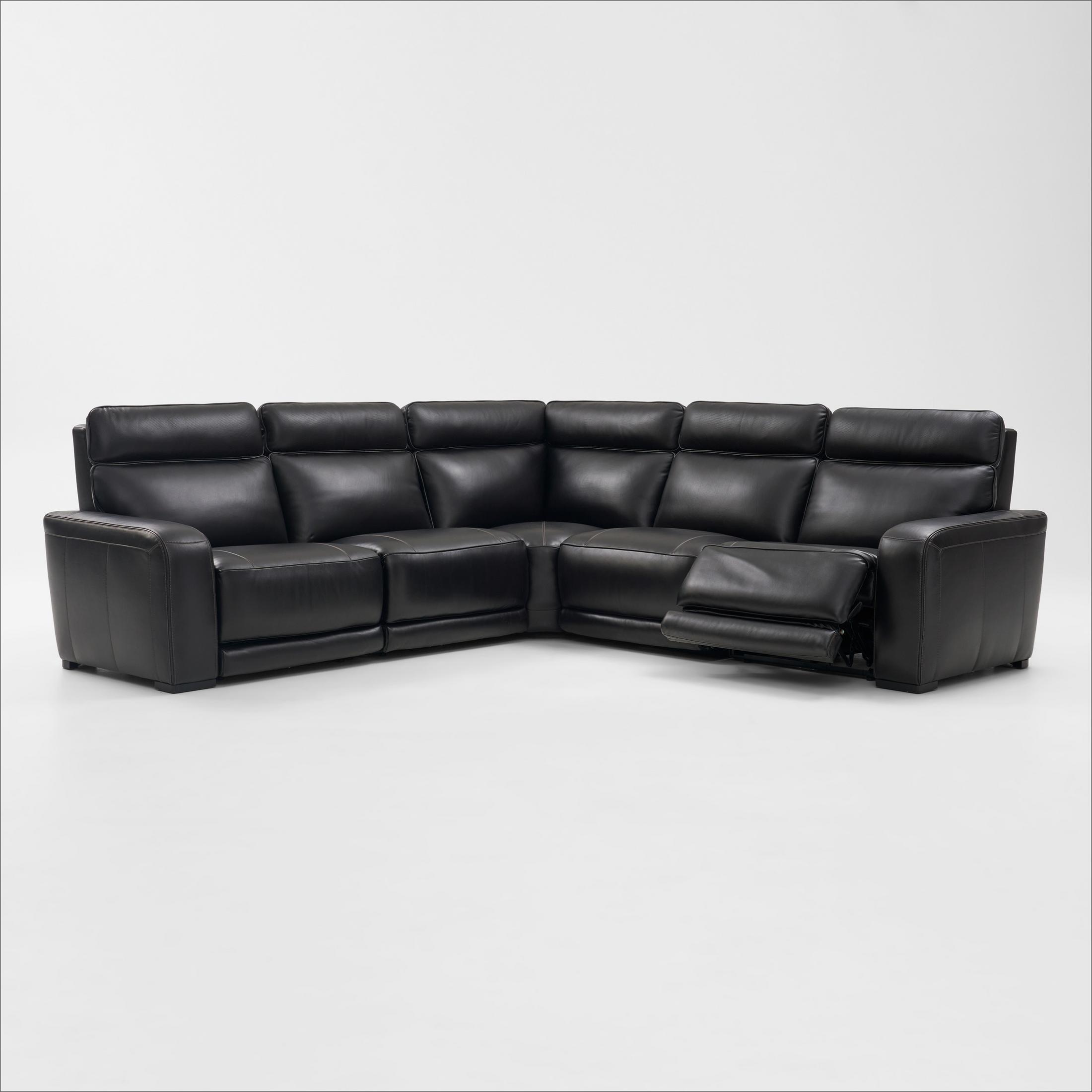 Summit Triple-Power 5-Piece Reclining Sectional with
