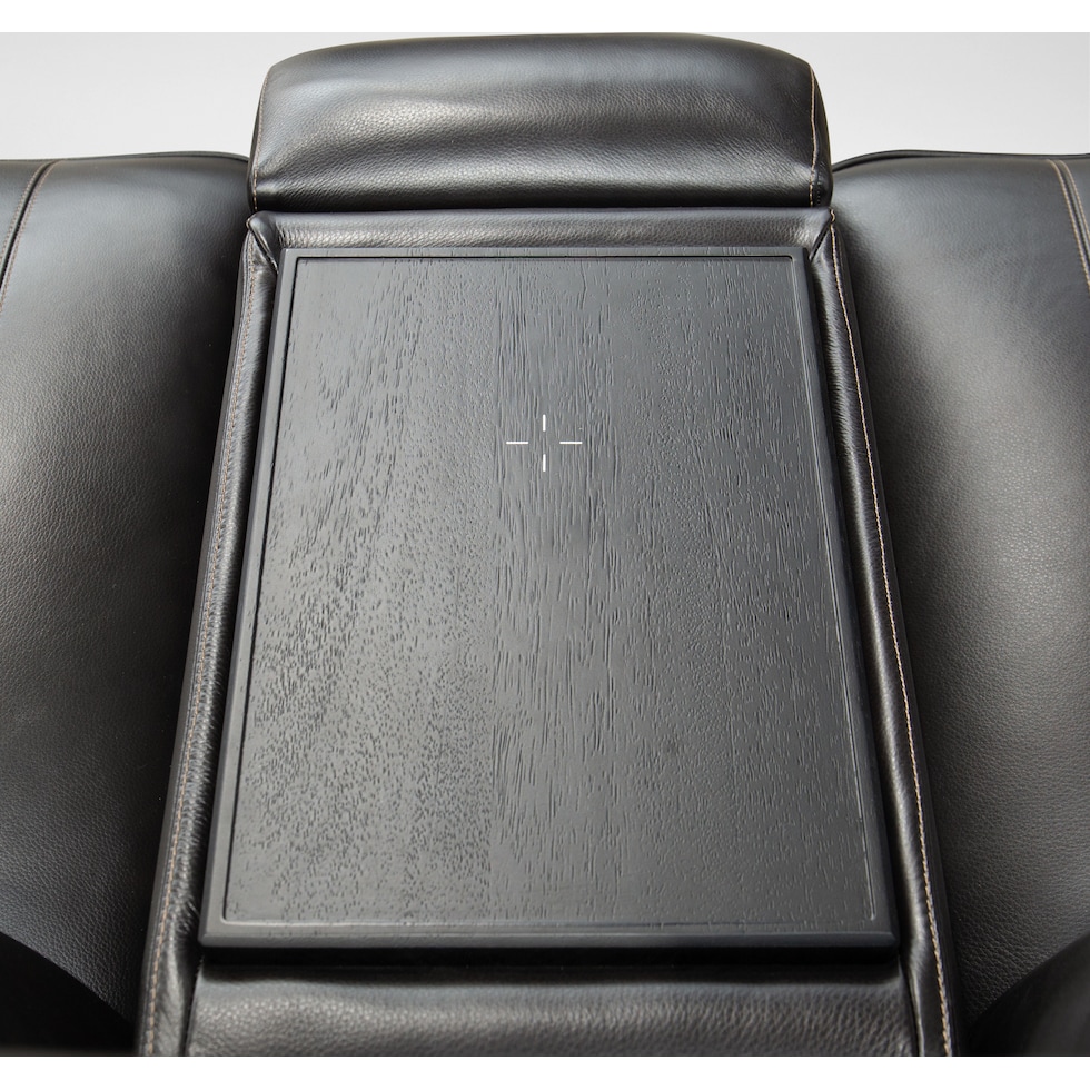 summit black sectional   
