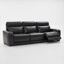 summit black sofa   
