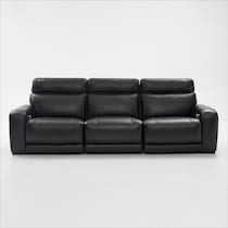 summit black sofa   