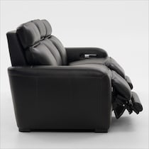 summit black sofa   