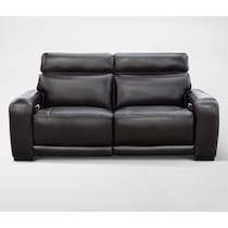 summit black sofa   