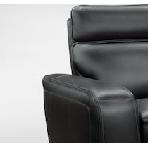 summit black sofa   