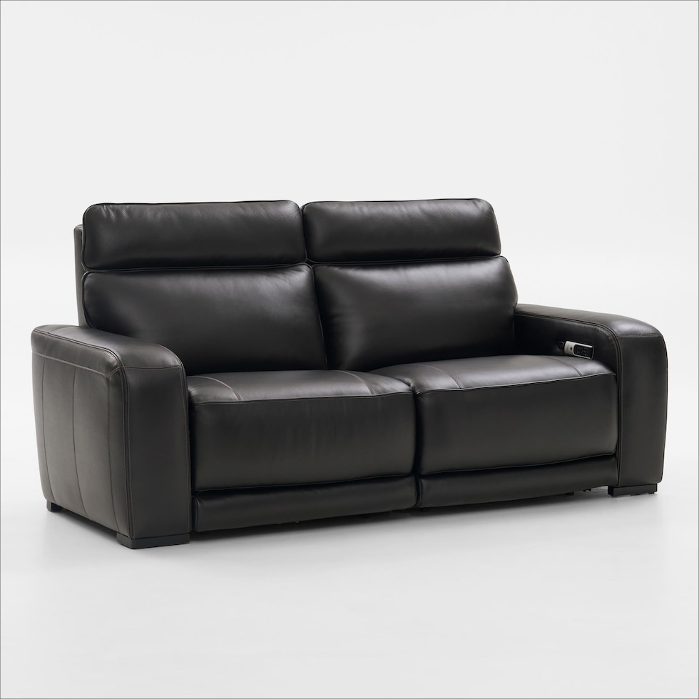 summit black sofa   