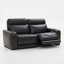 summit black sofa   
