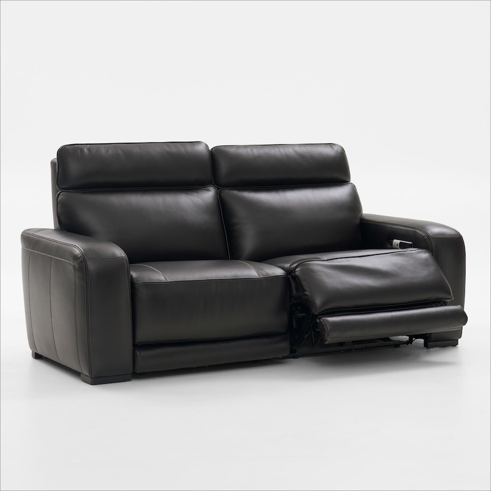 summit black sofa   