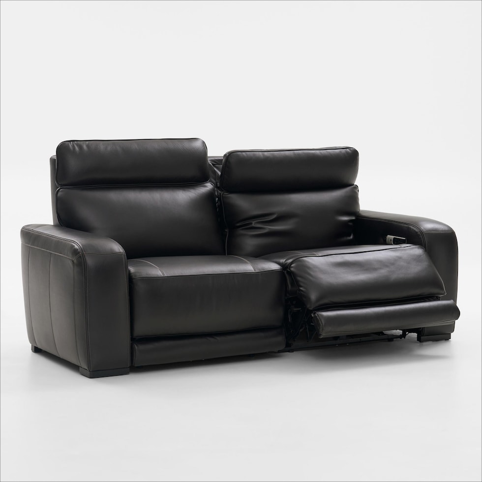 summit black sofa   
