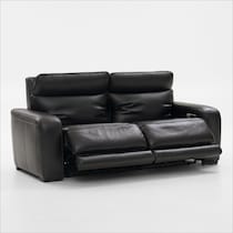 summit black sofa   