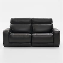 summit black sofa   