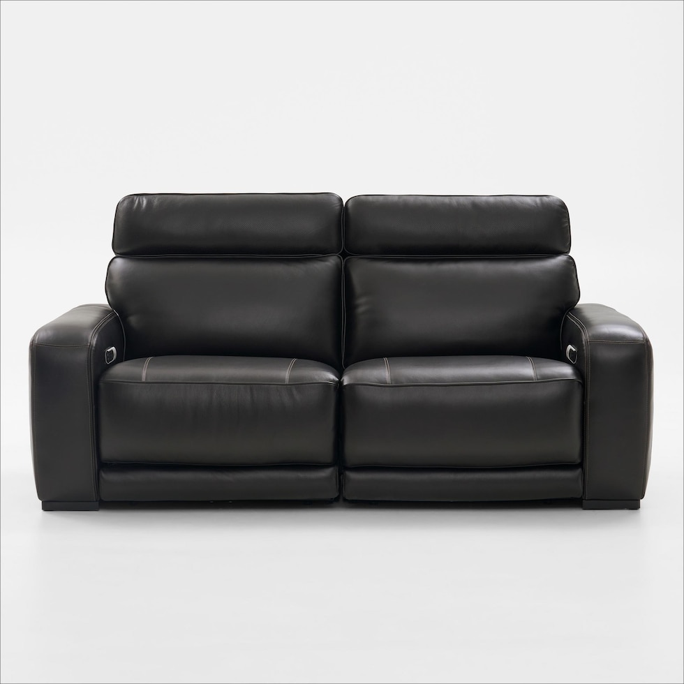 summit black sofa   