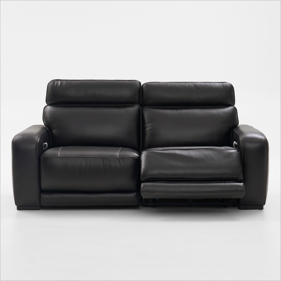 summit black sofa   