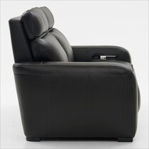 summit black sofa   