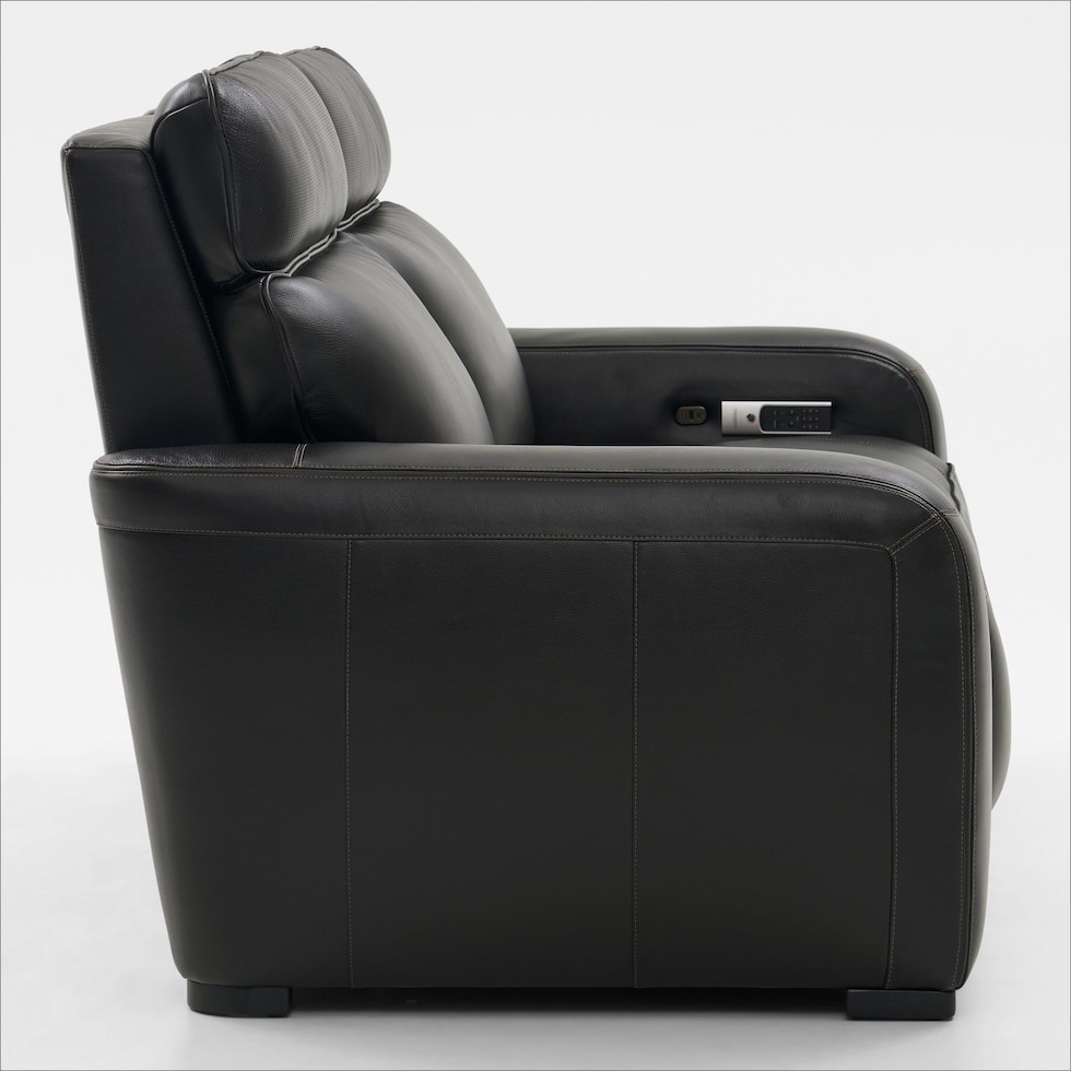 summit black sofa   