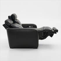 summit black sofa   