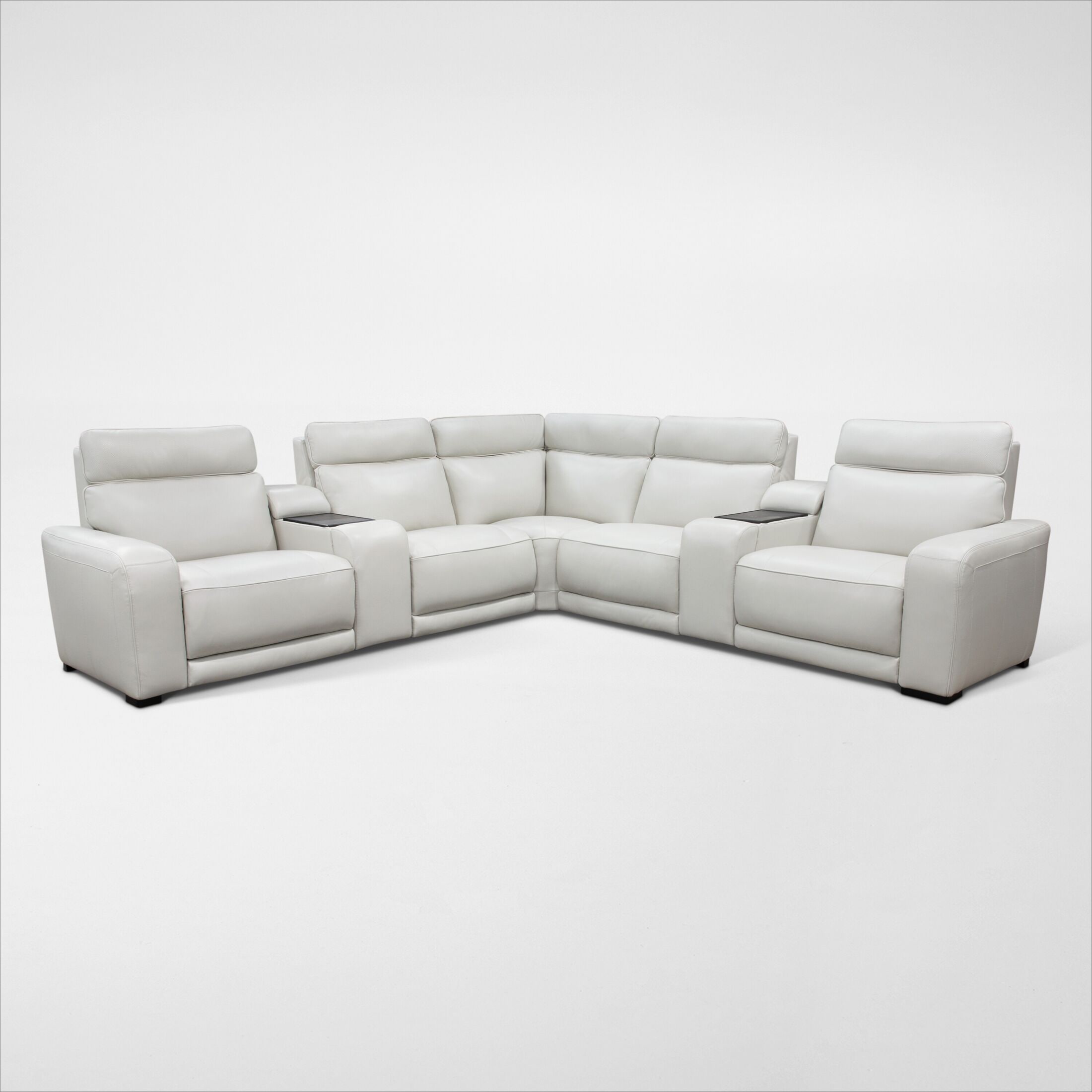 Summit Triple-Power 7-Piece Reclining Sectional with Immersive