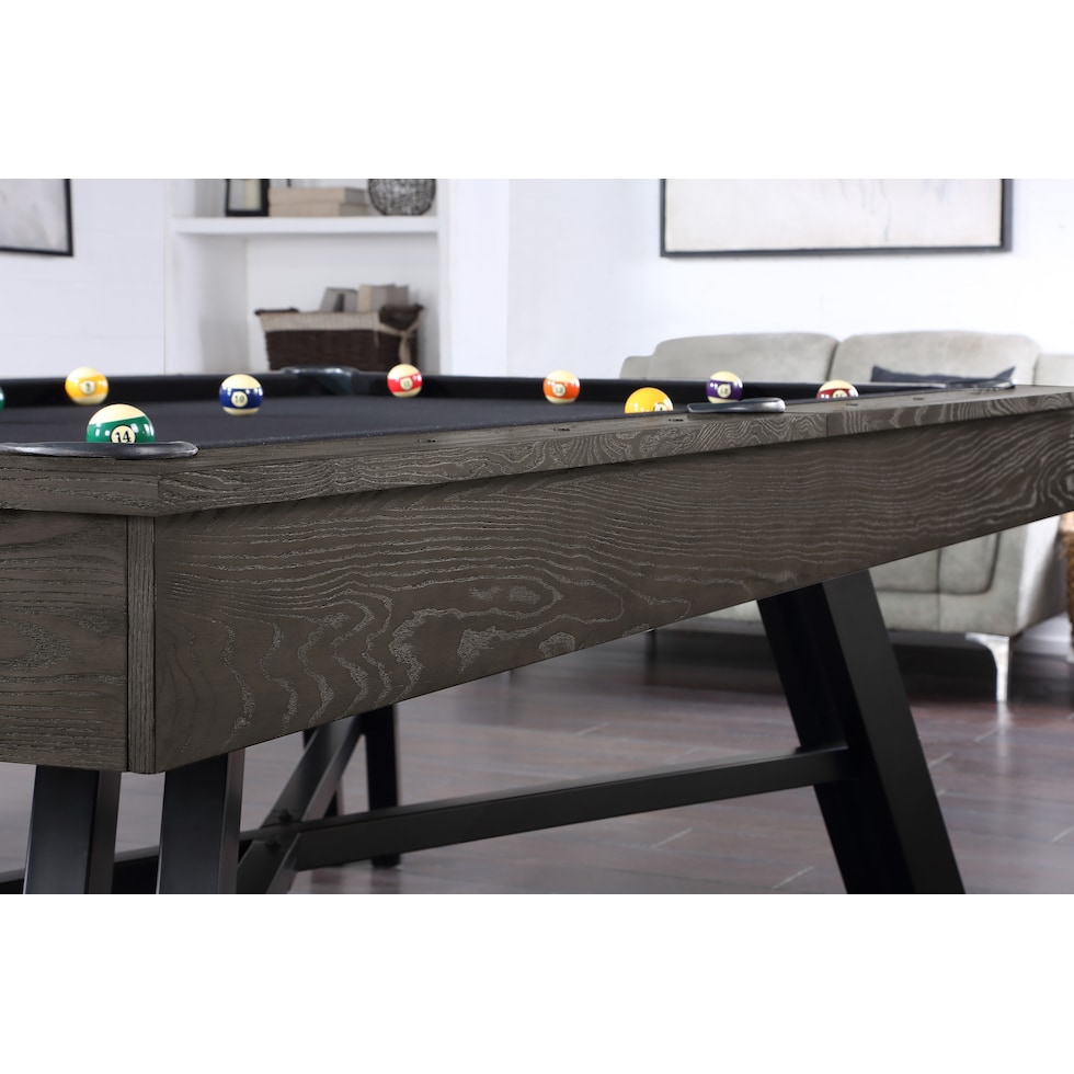 summit gray gaming table   