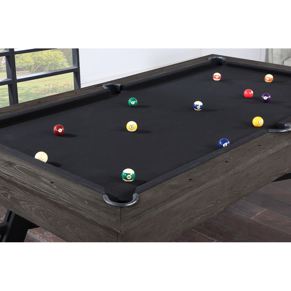 summit gray gaming table   