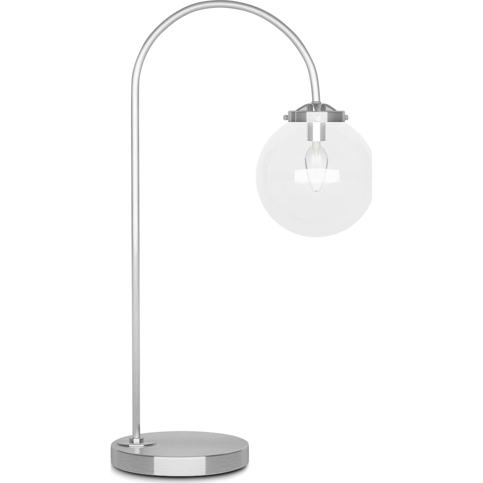 summit stainless steel lamp   