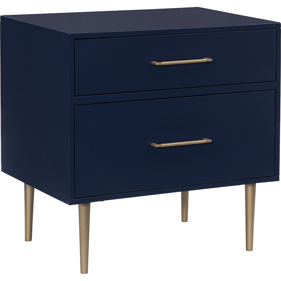 sumo blue nightstand   