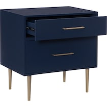sumo blue nightstand   
