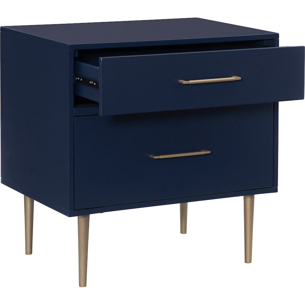 sumo blue nightstand   