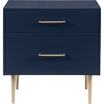 sumo blue nightstand   