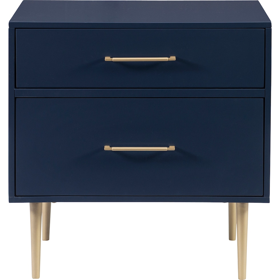 sumo blue nightstand   