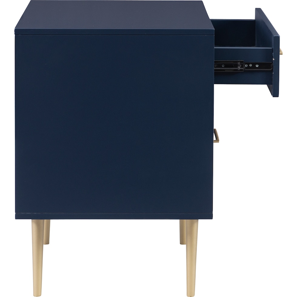 sumo blue nightstand   