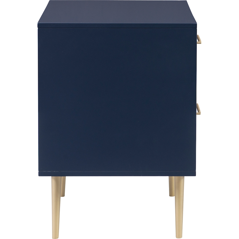 sumo blue nightstand   