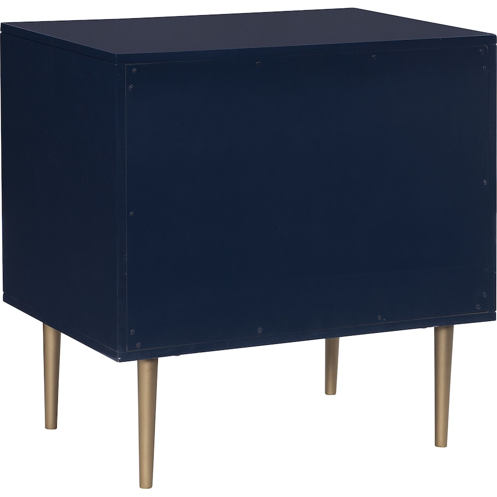sumo blue nightstand   