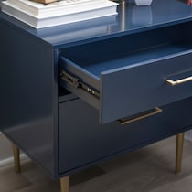 sumo blue nightstand   