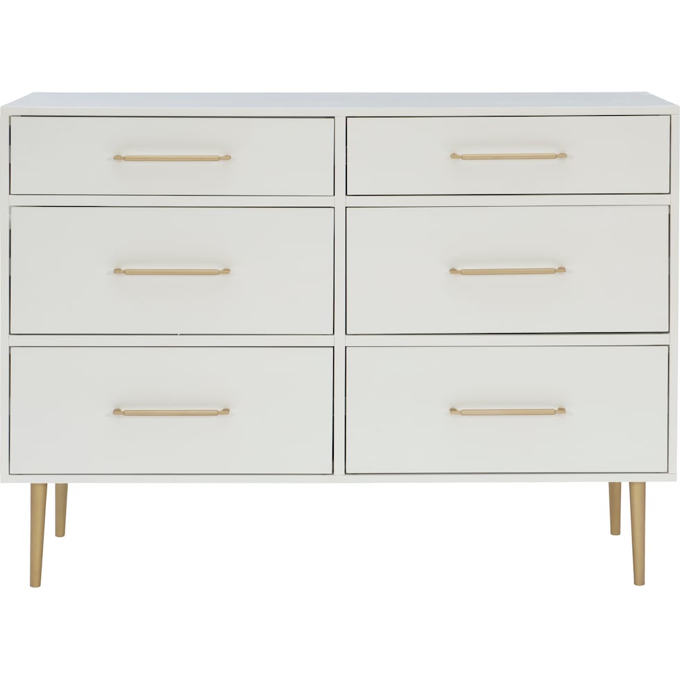 sumo white dresser   