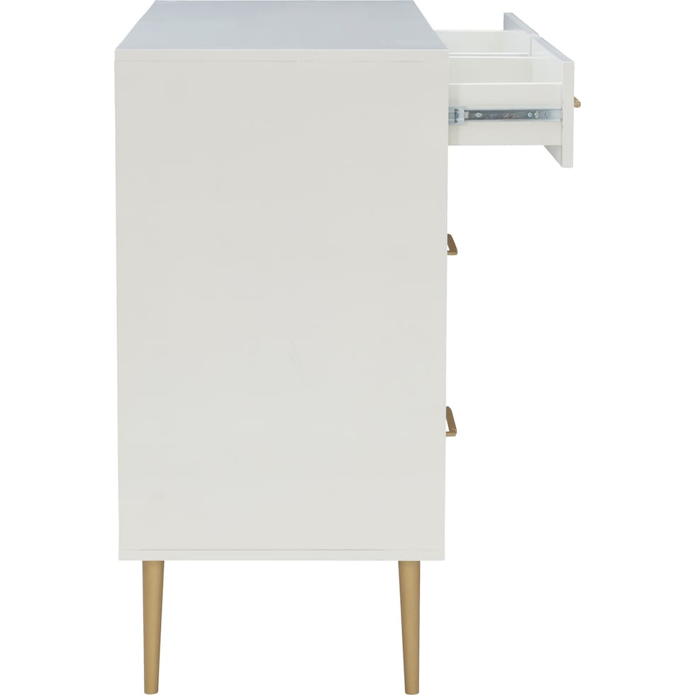 sumo white dresser   