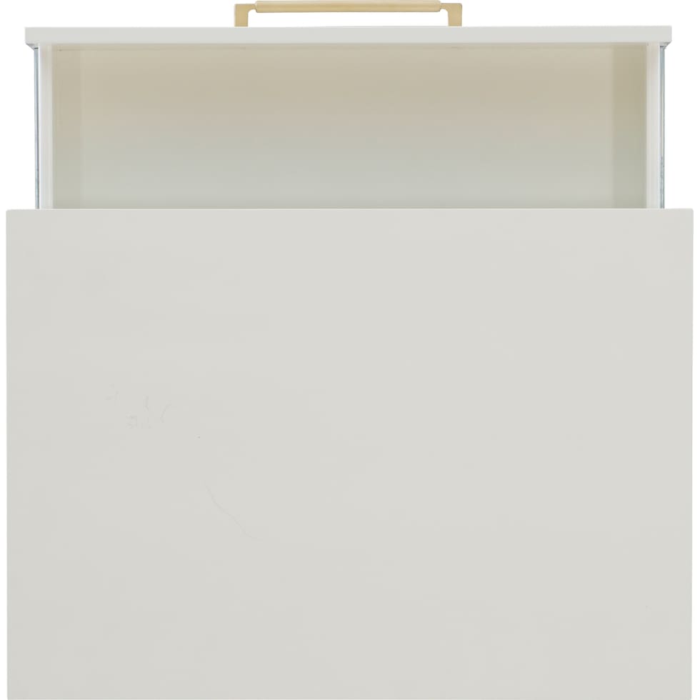 sumo white nightstand   