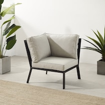 sun terrace gray outdoor chair   