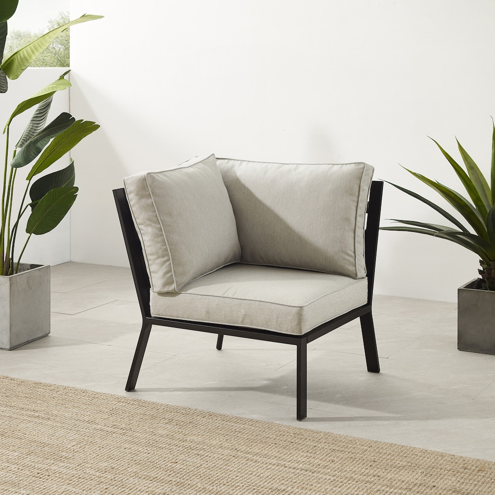sun terrace gray outdoor chair   