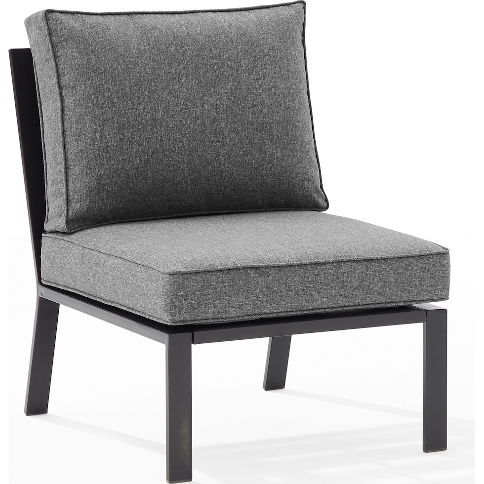 sun terrace gray outdoor chair   