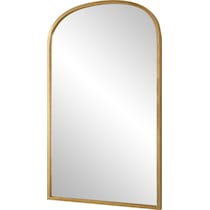suni gold leaf mirror   