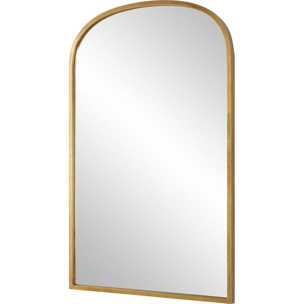 suni gold leaf mirror   
