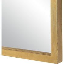 suni gold leaf mirror   